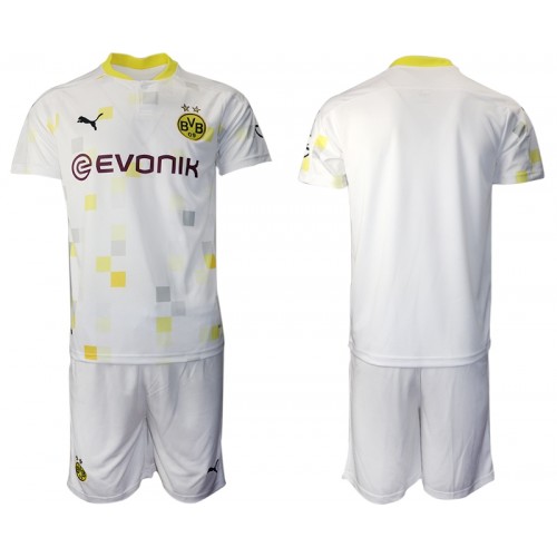 Borussia Dortmund Dres Dječji Treći 2020/21 Kratkih Rukava Borussia Dortmund Dres Dječji Treći 2020/21 Kratkih Rukava